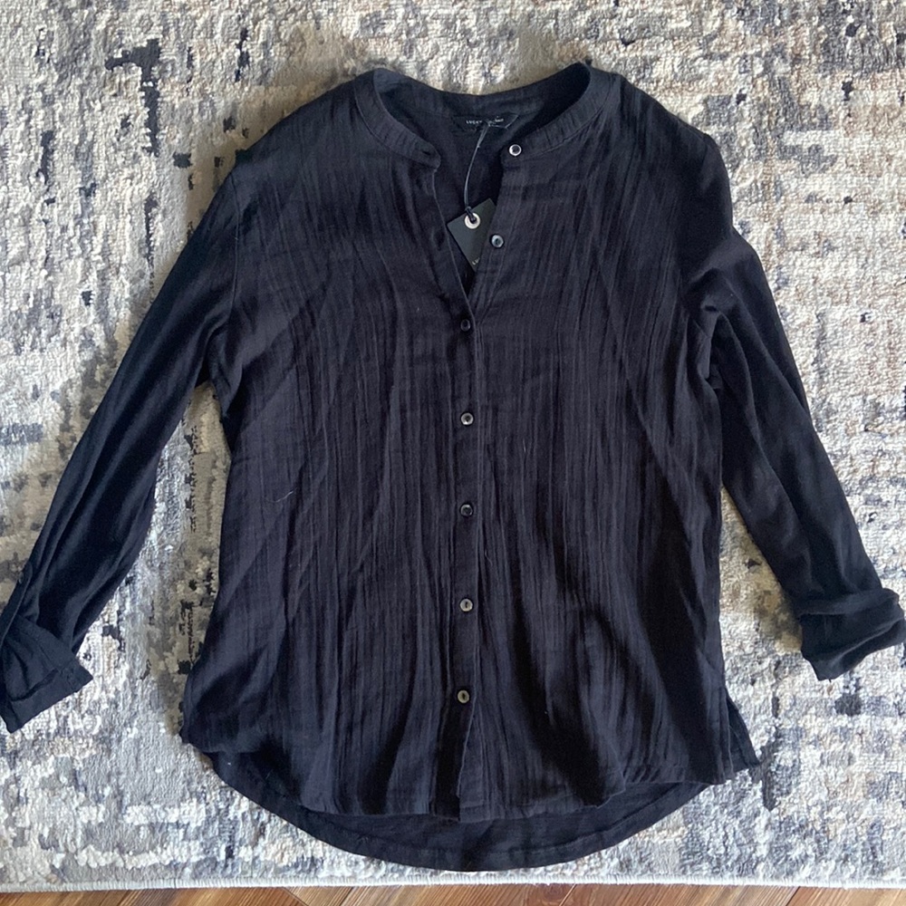 Lucky Brand long sleeve button up blouse